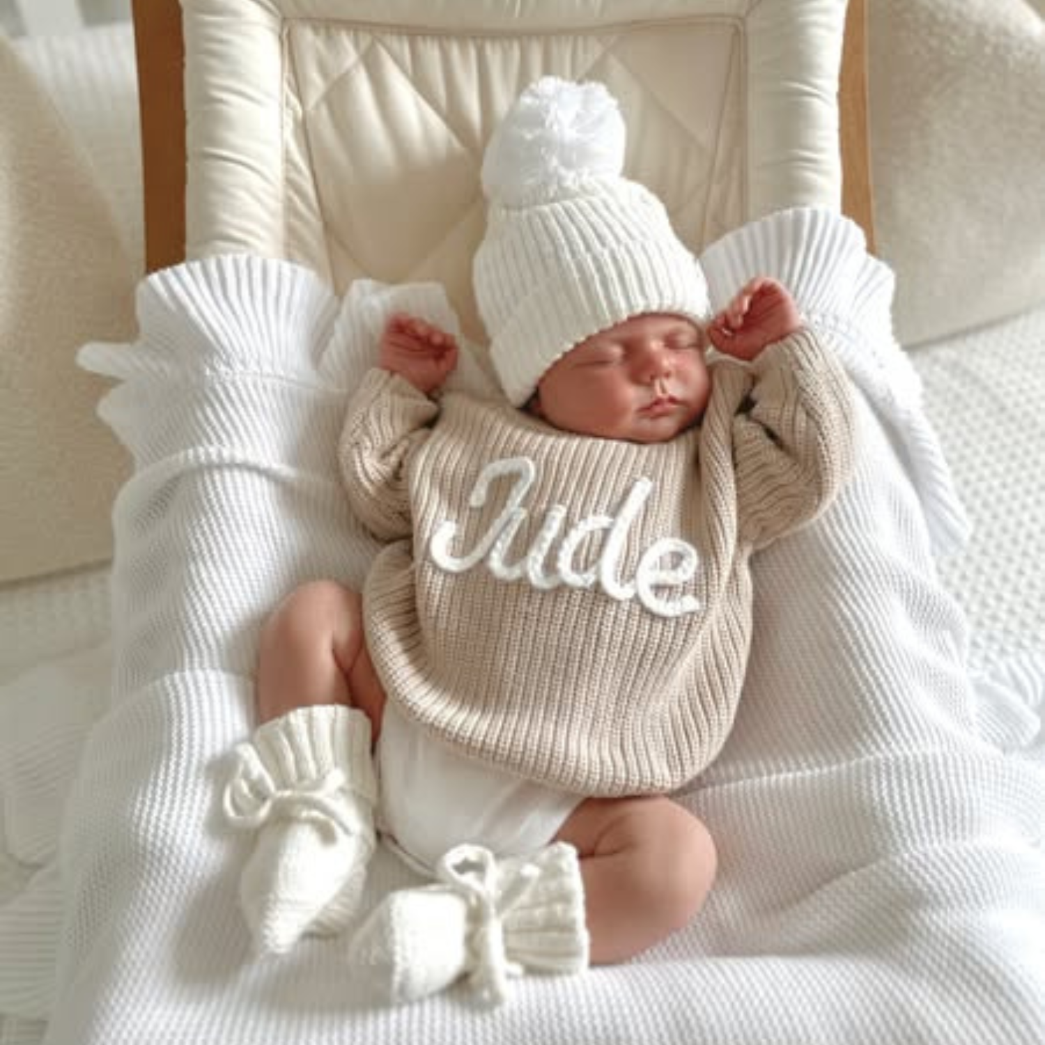 The Heirloom Name Jumper | 100% Organic Cotton