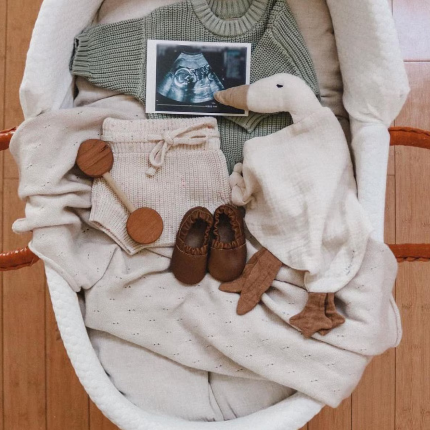 The Personalised Goose Comforter | Soft Breathable Muslin