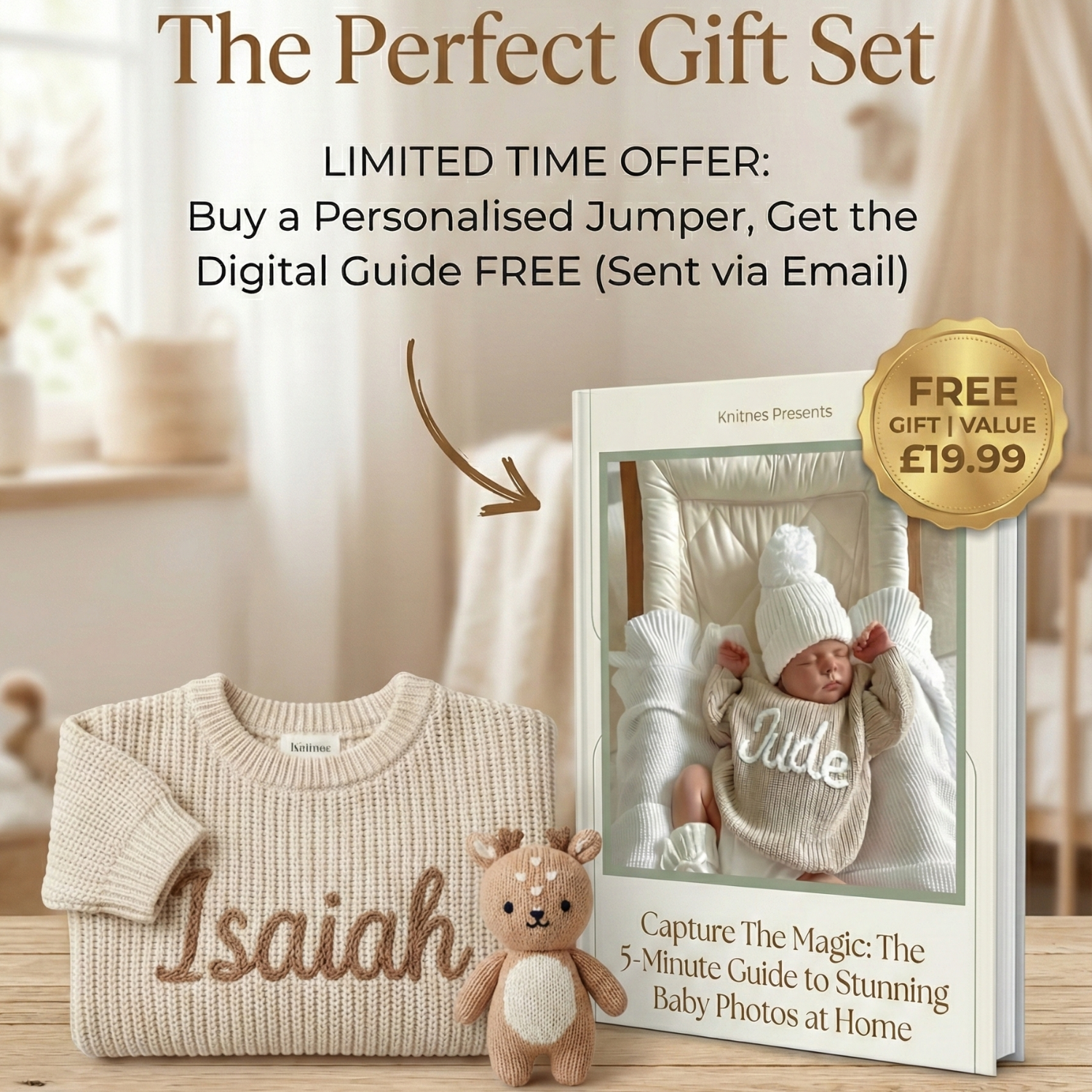 The Heirloom Name Jumper | 100% Organic Cotton